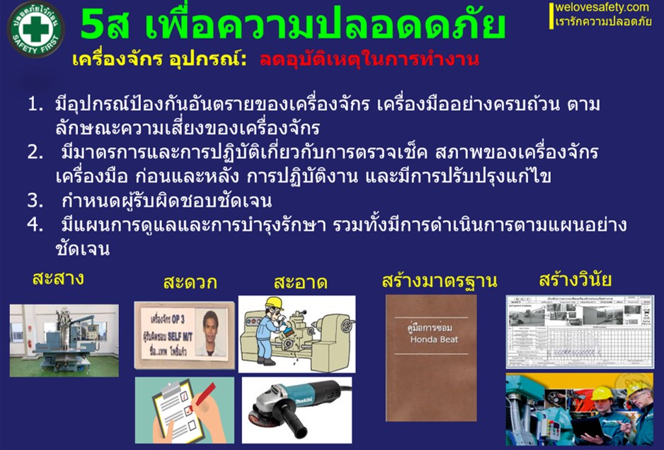 5ส กับความปลอดภัยในการทำงาน - รูปที่ 8